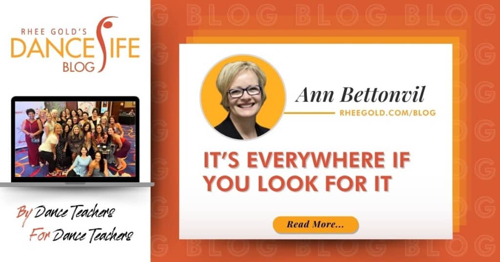 It is Everywhere if You Look for It