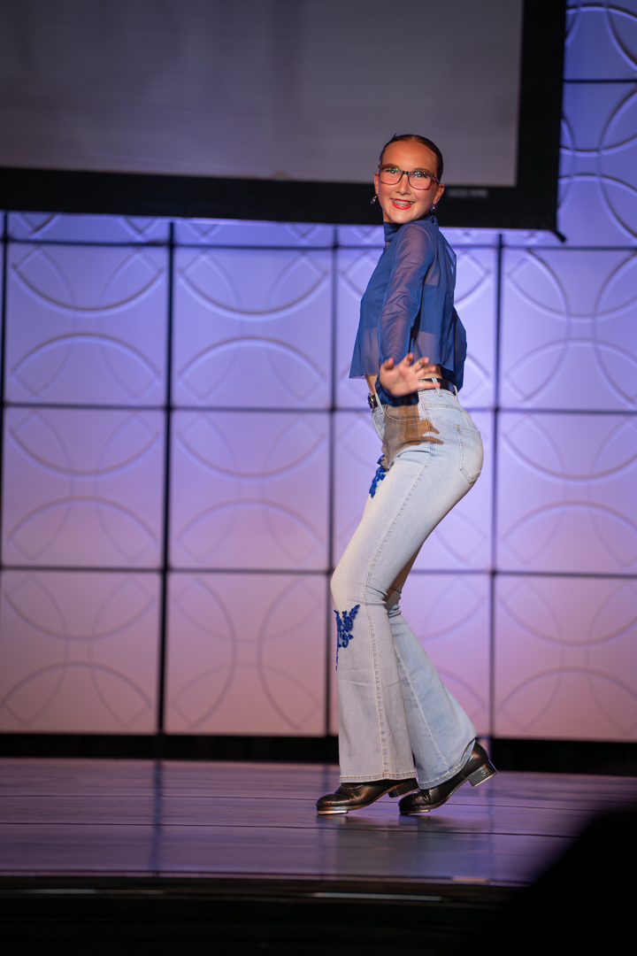 Dancer performing at Soul Competition