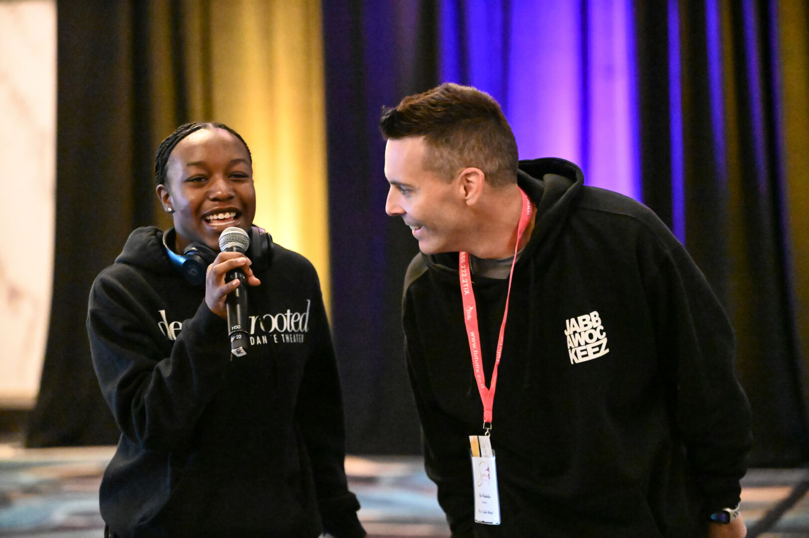 Dancers training at Soul Convention